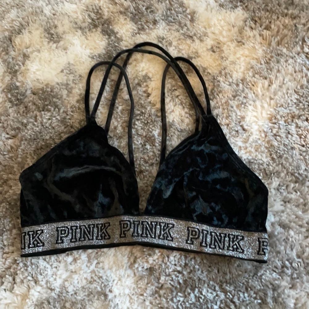 Velvet bralette